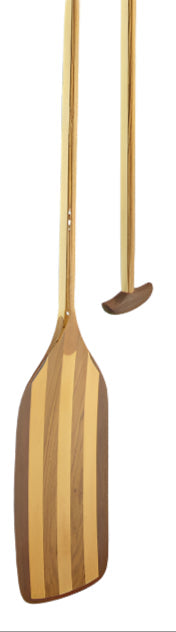 C-1 Whitewater Paddle – Cambered Spoon Blade, Mushroom Grip, 54″–64″