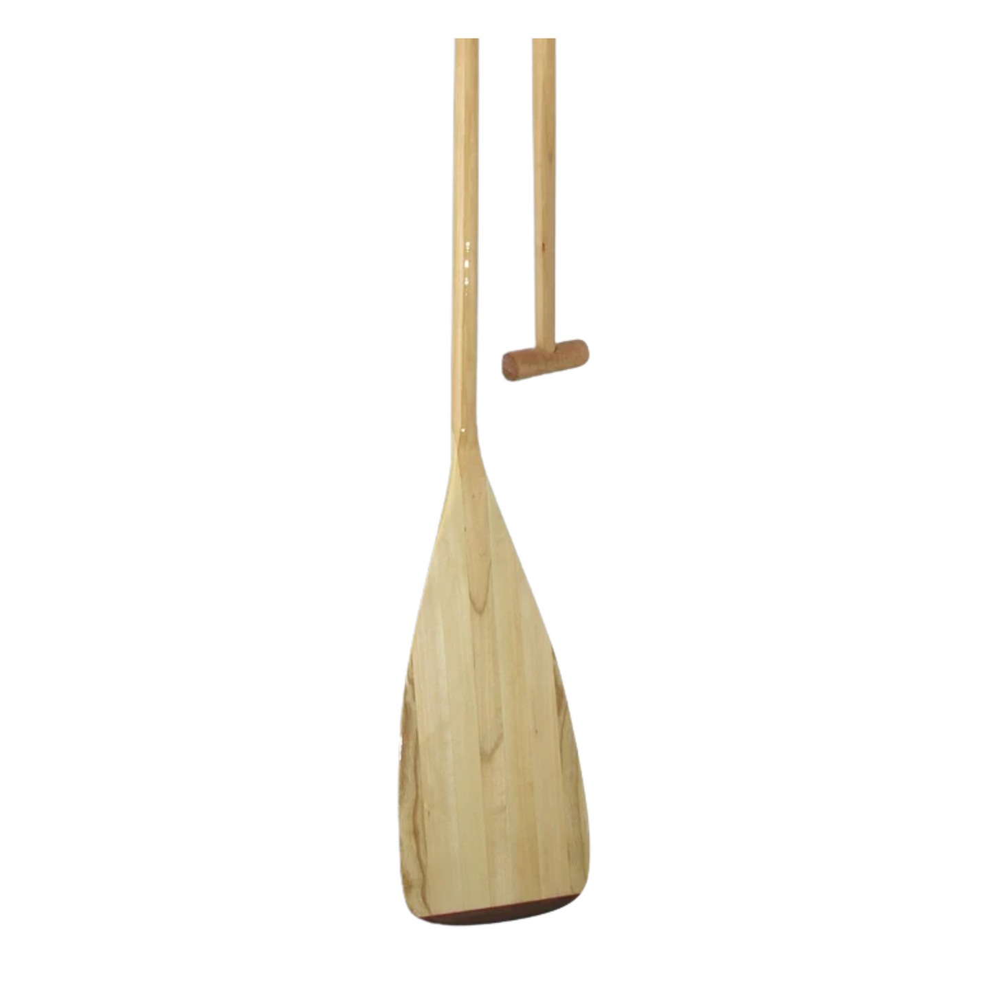 Economy 10° Canoe Paddle – 7-Ply Cambered Blade with 10° Bent Basswood Shaft, Maple Grip, 46″–54″