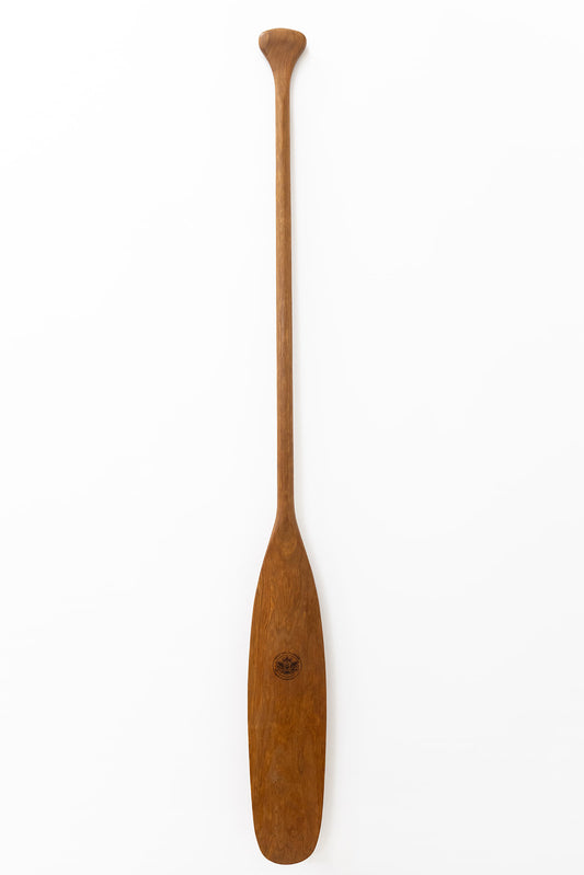 Oiled Cherry Chieftain Canoe Paddle – Solid Cherry Wood Paddle for Deep Water Paddling (52″–68″) (Copy)