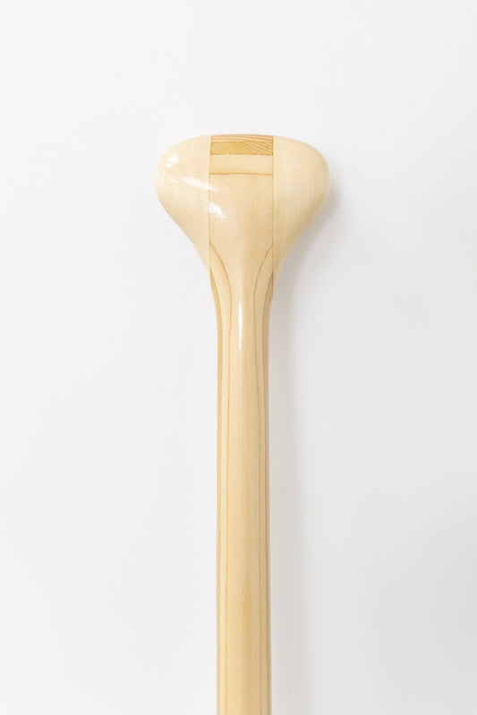 Grey Owl Monarch 12° Bent Shaft Paddle – Lightweight Wood, Cobra Grip, Fiberglass Reinforced Blade