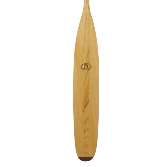 Plume Canoe Paddle – Lightweight Cherry Wood Paddle for Solo & Tandem Use (54″–66″)