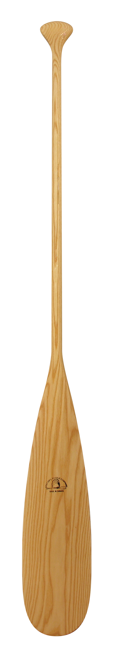Beavertail Canoe Paddle – Traditional Solid Ash Paddle for Deep Water (54″–66″)