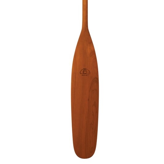 Cherry Chieftain Canoe Paddle – Solid Cherry Wood Paddle for Deep Water Paddling (52″–68″)