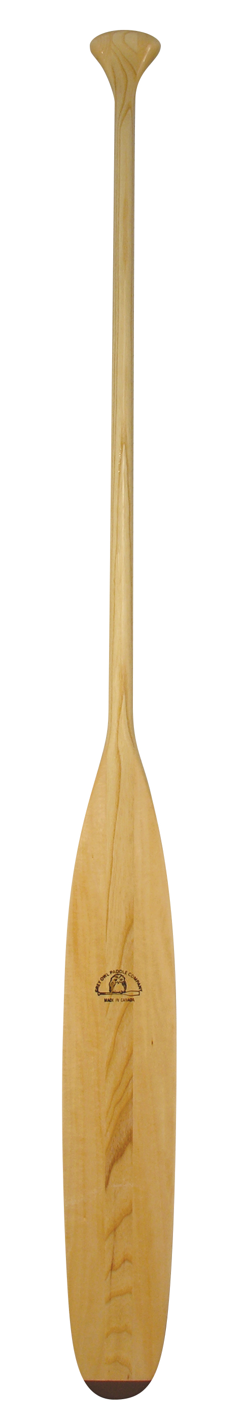 Plume Canoe Paddle – Lightweight Cherry Wood Paddle for Solo & Tandem Use (54″–66″)