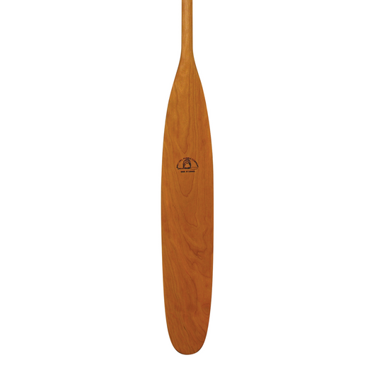 Cherry Sagamore Canoe Paddle – Handcrafted Solid Cherry Wood Paddle for Deep Water Touring (52″–68″)