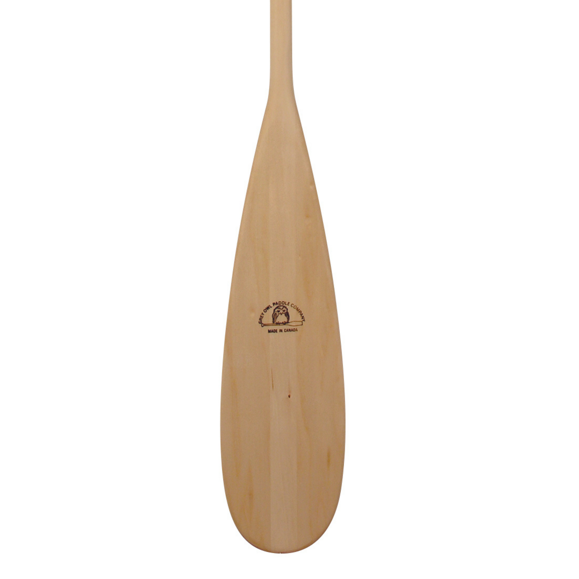 Kids canoe paddle by Grey Owl – lightweight laminated basswood paddle for ages 4 to 8