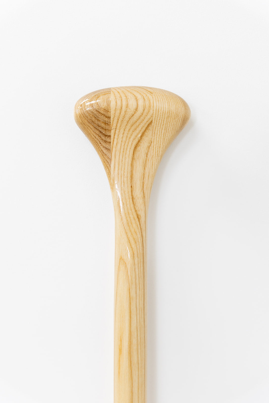 Beavertail Canoe Paddle – Traditional Solid Ash Paddle for Deep Water (54″–66″)