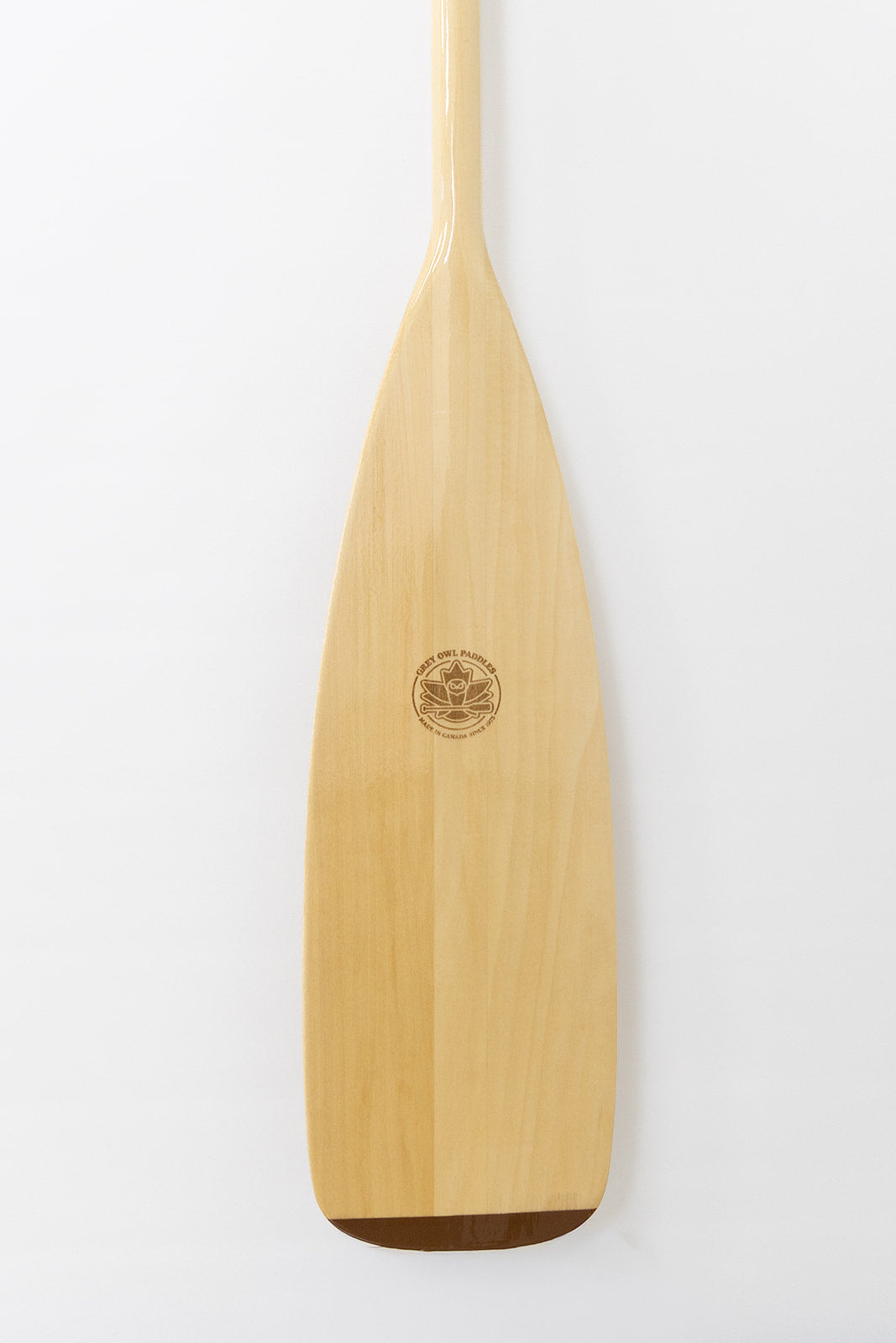Grey Owl Scout Canoe Paddle – Entry-Level Basswood, Cambered Blade, Sizes 51″–63″