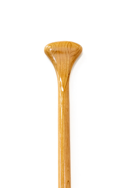 Grey Owl Guide Canoe Paddle – Black Cherry, Cambered Blade, Sizes 54″–66″
