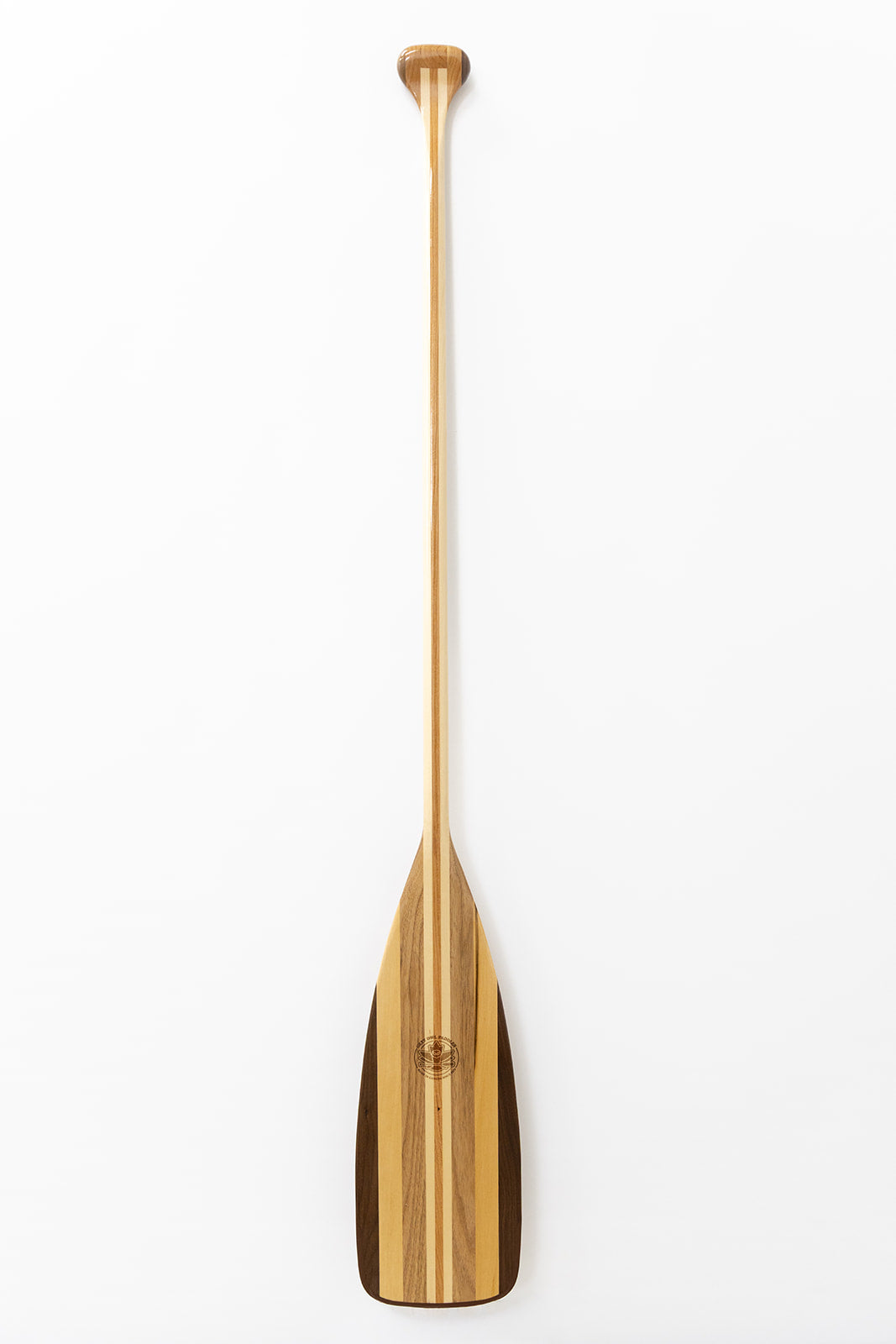 Grey Owl Pathfinder Canoe Paddle – Cambered Blade, Walnut/Basswood, Cobra Grip