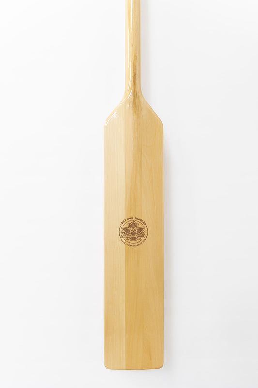 Pool Canoe Paddle – Narrow Cambered Blade for Stationary Training, 18oz Lightweight, 44″–51″