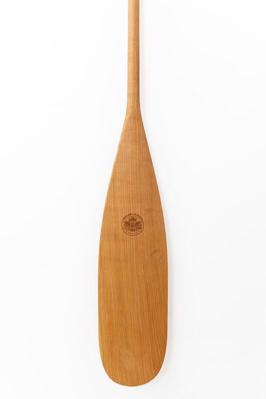 Oiled Cherry Tripper Canoe Paddle – Solid Touring Paddle for Solo & Tandem Deep Water Use (52″–68″) (Copy)