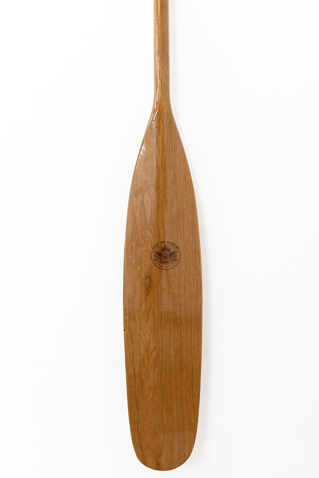 Cherry Chieftain Canoe Paddle – Solid Cherry Wood Paddle for Deep Water Paddling (52″–68″)