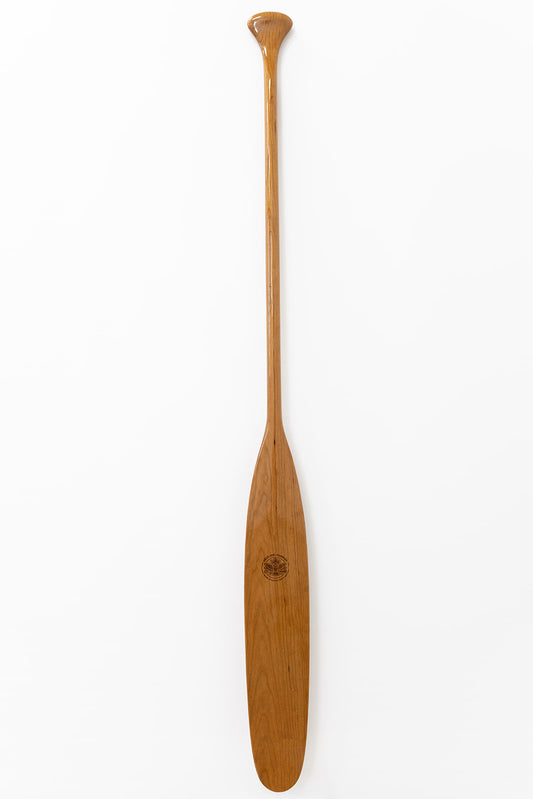 Cherry Sagamore Canoe Paddle – Handcrafted Solid Cherry Wood Paddle for Deep Water Touring (52″–68″)