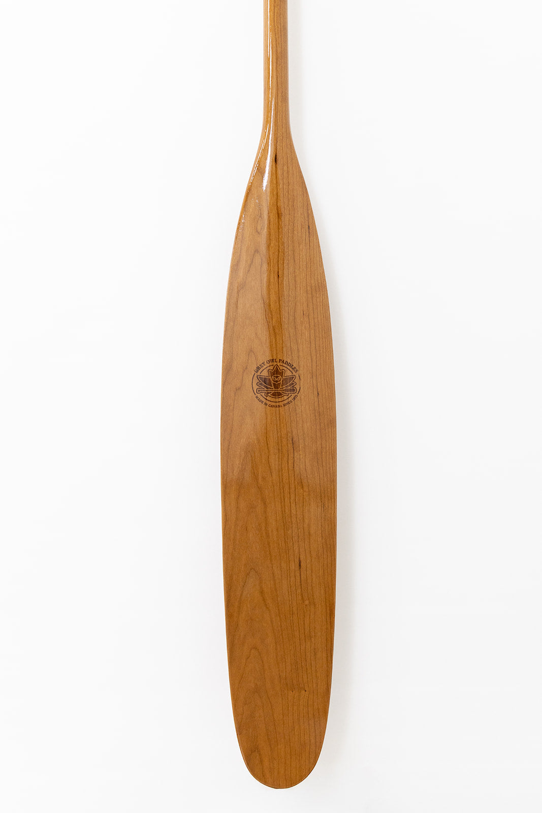 Cherry Sagamore Canoe Paddle – Handcrafted Solid Cherry Wood Paddle for Deep Water Touring (52″–68″)