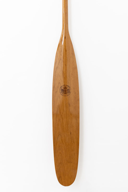 Cherry Sagamore Canoe Paddle – Handcrafted Solid Cherry Wood Paddle for Deep Water Touring (52″–68″)