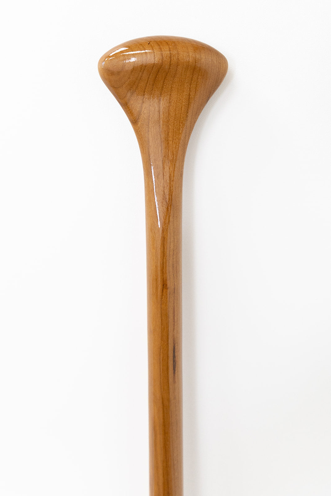 Cherry Sagamore Canoe Paddle – Handcrafted Solid Cherry Wood Paddle for Deep Water Touring (52″–68″)