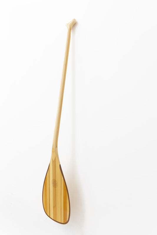 Grey Owl Monarch 12° Bent Shaft Paddle – Lightweight Wood, Cobra Grip, Fiberglass Reinforced Blade