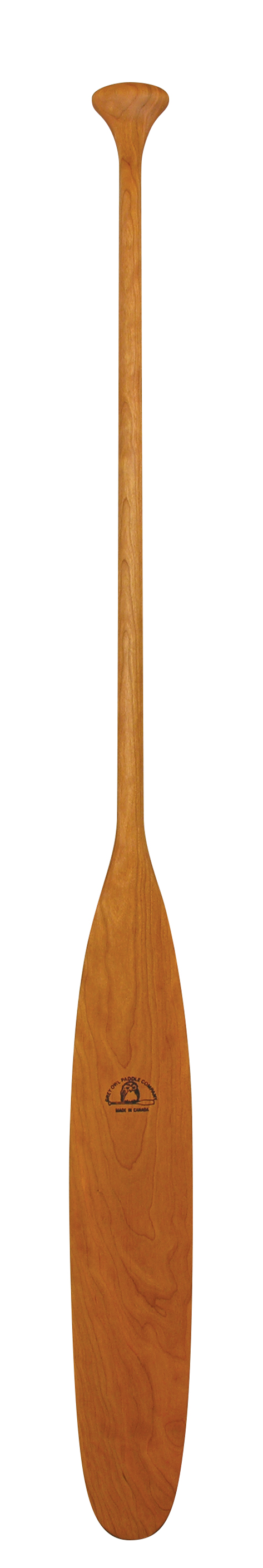 Cherry Sagamore Canoe Paddle – Handcrafted Solid Cherry Wood Paddle for Deep Water Touring (52″–68″)